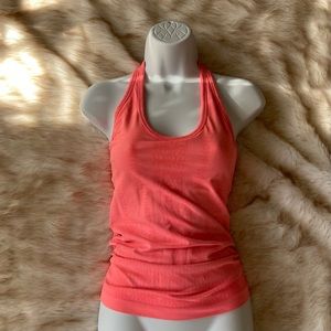 Athleta Pink Razorback Tank Top Small